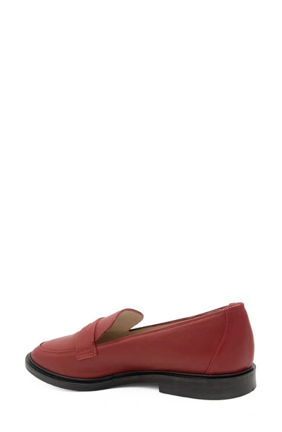 Shop Amalfi By Rangoni Calabrone Penny Loafer In Brunello Piuma Lux