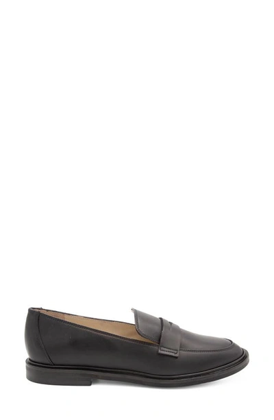 Shop Amalfi By Rangoni Calabrone Penny Loafer In Black Piuma Lux