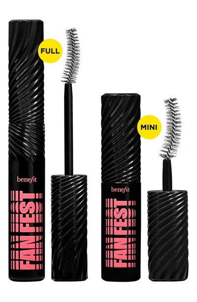 Benefit Cosmetics Fan Fest Fanning & Volumizing Mascara Hyper Black 0.3 oz / 8.5 G In Black