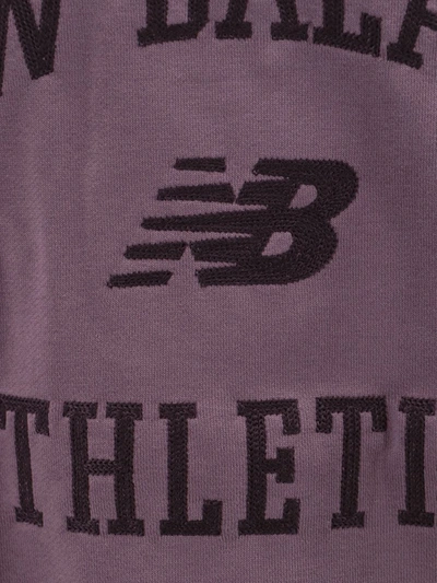 Shop New Balance Sweatshirt In Purple