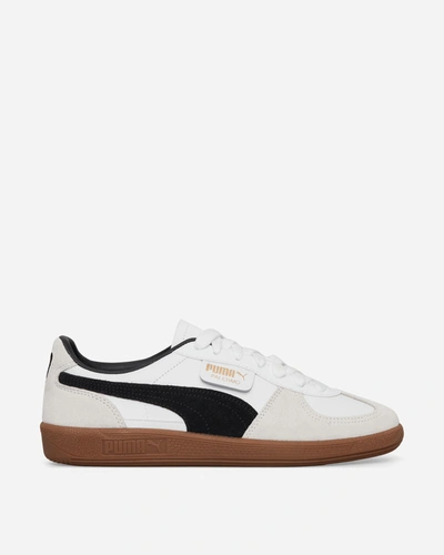 Shop Puma Palermo Leather Sneakers In White