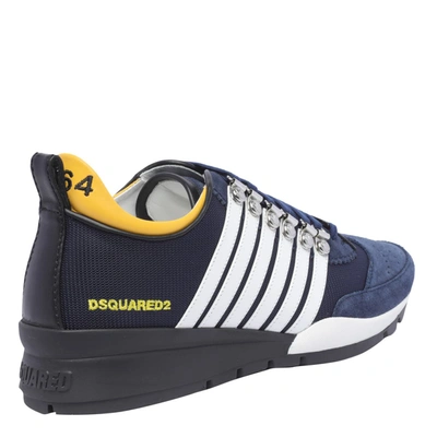 Shop Dsquared2 Sneakers In Blue