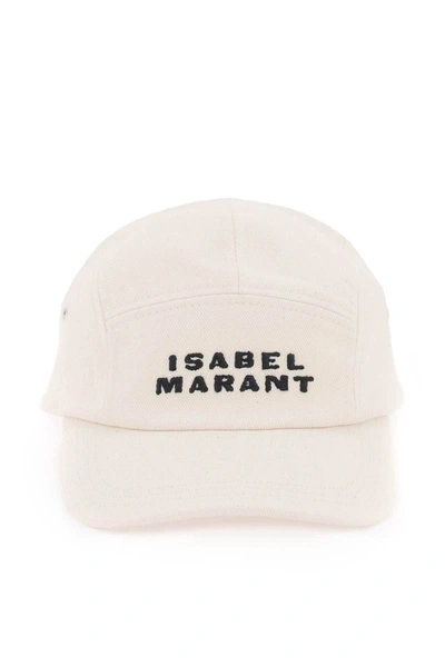 Shop Isabel Marant Tedji Baseball Cap In Beige