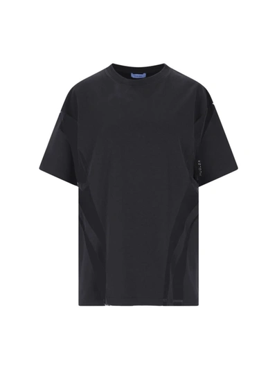 Shop Mugler T-shirts And Polos In Black