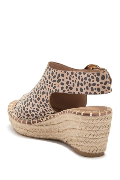 Shop Catherine Catherine Malandrino Cirkly Espadrille Wedge Sandal In Khaki