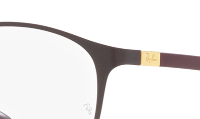 Ray Ban 50mm Optical Glasses In Dark Grey