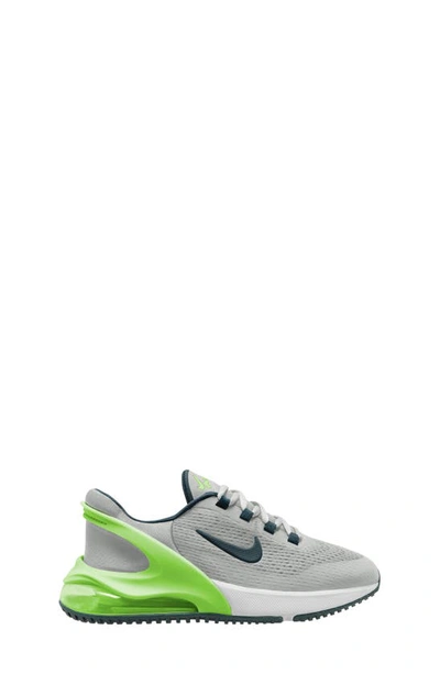 Shop Nike Kids' Air Max 270 Sneaker In Dust/ Deep Jungle/ Lime Blast