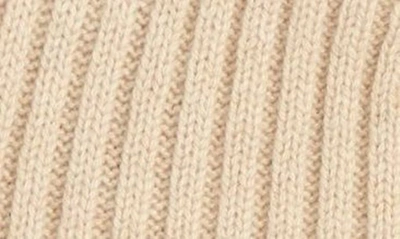Bruno Magli Cashmere Cuff Beanie In Natural