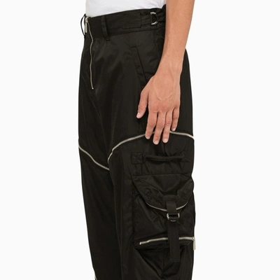 Shop Off-white ™ Cargo Trousers With Zip In Black