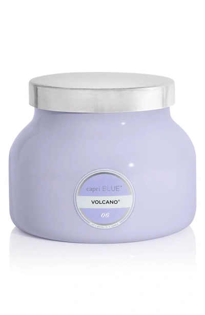 Shop Capri Blue Volcano Digital Lavender Petite Jar Candle In Purple