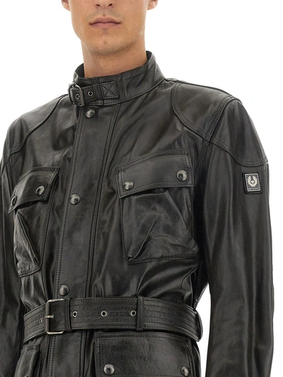 Shop Belstaff "trialmaster Panther 2.0" Jacket In Black
