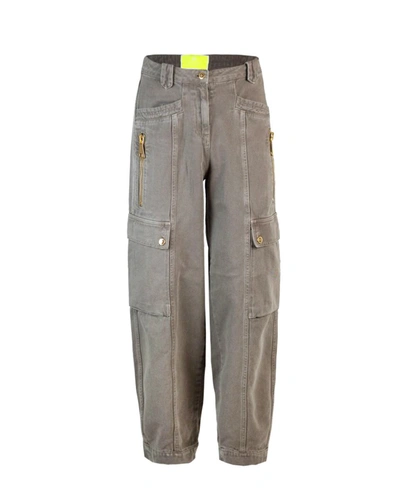 Shop Elisabetta Franchi Jeans In Army