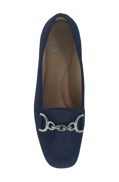 Shop Impo Balbina Bit Loafer In Midnight Blue