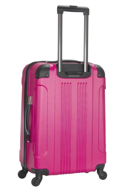 Kenneth Cole Out Of Bounds 24" Hardside Luggage In Magenta