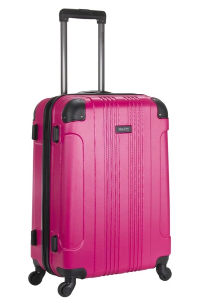 Shop Kenneth Cole Out Of Bounds 24" Hardside Luggage In Magenta