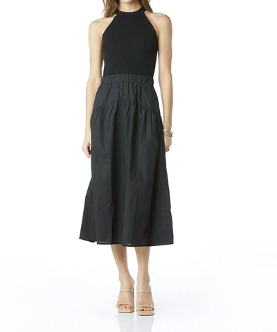 Shop Tart Collections Stretch Halter Dress In Black