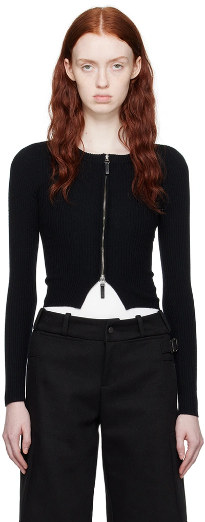 Shop Fax Copy Express Black Tight Sweater