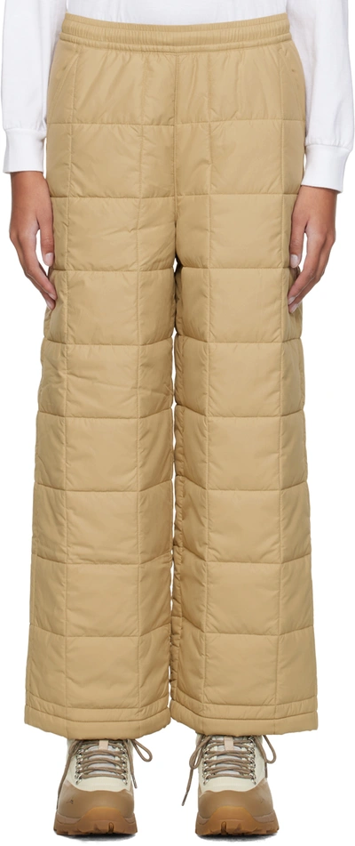 Shop The North Face Khaki Lhotse Trousers In Lk5 Khaki Stone