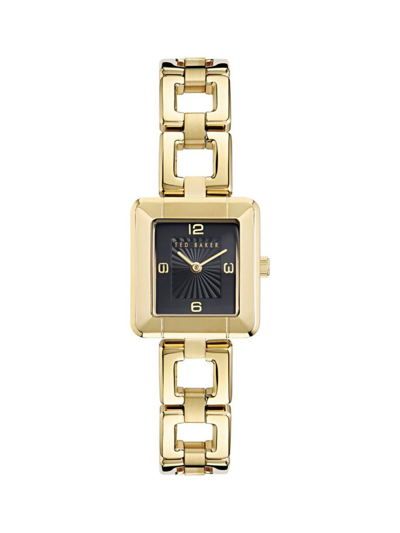 Shop Ted Baker Women's Mayse Stainless Steel Bracelet Watch/24mm In Gold