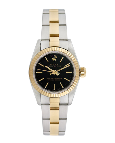 Shop Rolex Women's Oyster Perpetual Watch, Circa 1990s (authentic )