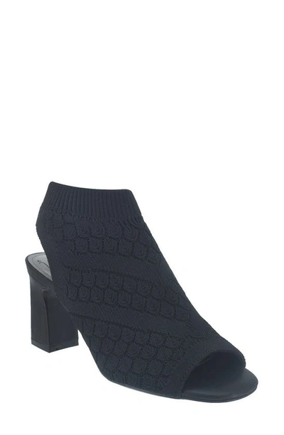 Shop Impo Vansia Sock Knit Sandal In Black
