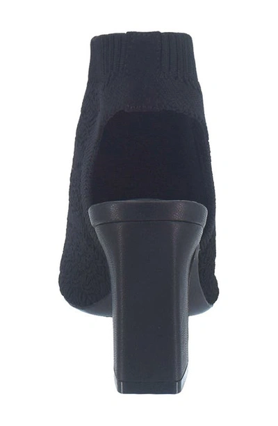 Shop Impo Vansia Sock Knit Sandal In Black