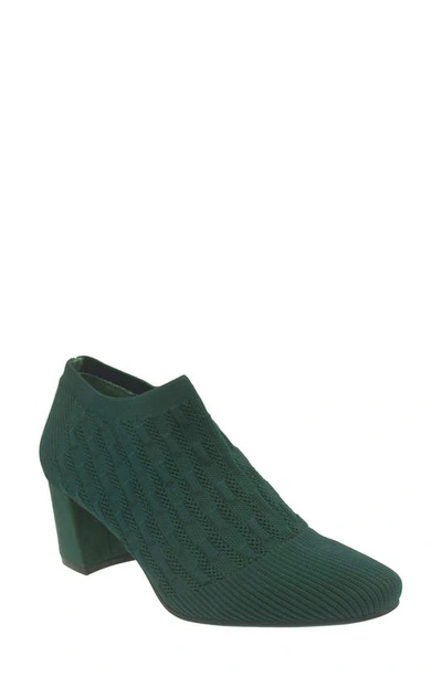 Shop Impo Stretch Knit Ankle Boot In Juniper