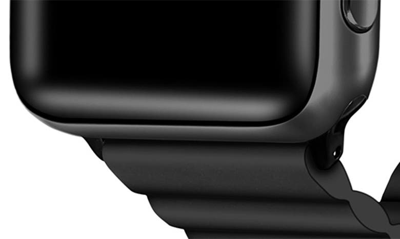Shop The Posh Tech Magnetic Silicone Apple Watch® Watchband In Black