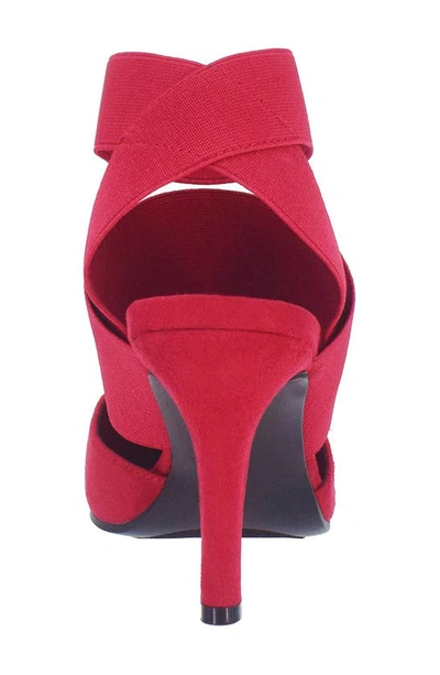 Shop Impo Tabney Stretch Pump In Scarlet Red
