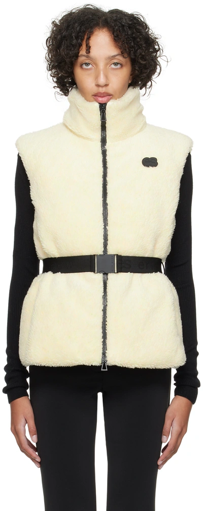 Shop Erin Snow Beige Nix Vest In Nsw Neon Speckle