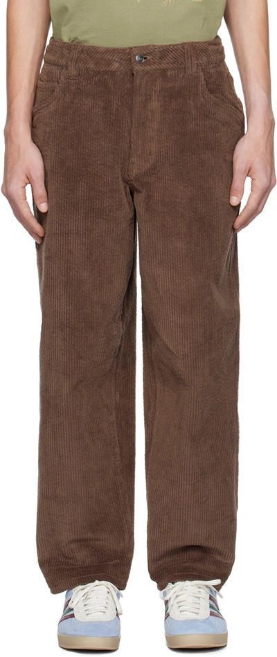Shop Dime Brown Classic Trousers