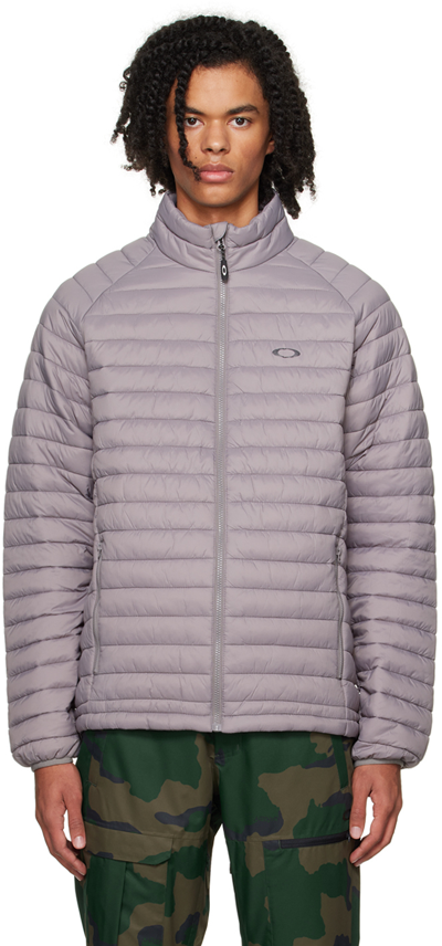 Shop Oakley Gray Omni Thermal Jacket In 8a7 Storm Front