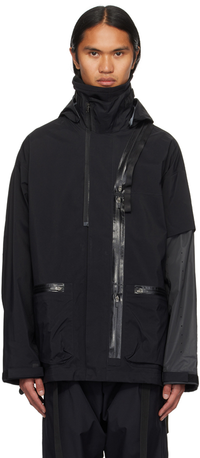 Shop Acronym Black J115-gt Jacket In Black/black
