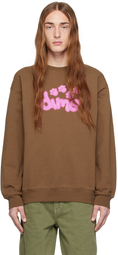 Shop Dime Brown Pawz Sweatshirt