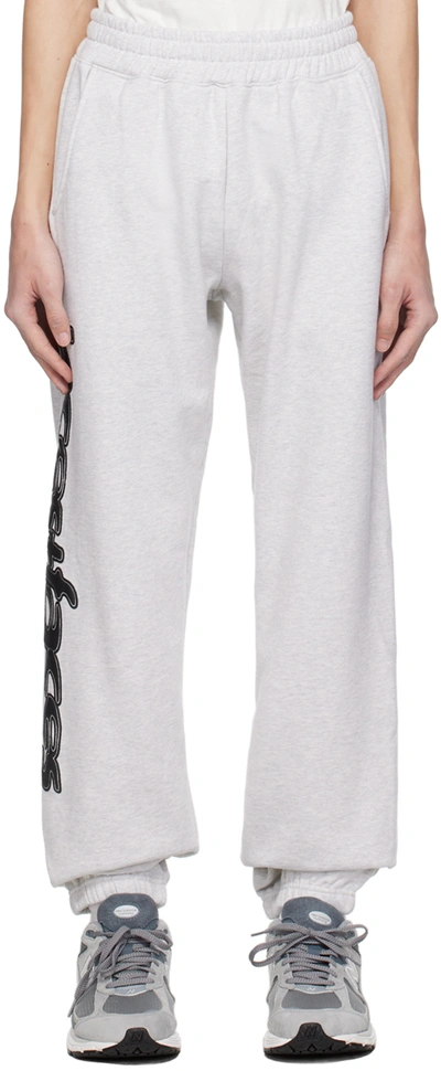 Shop Places+faces Gray Shibuya Sweatpants In Grey