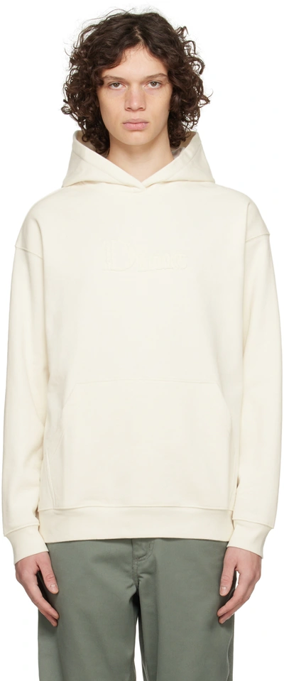 Shop Dime Off-white Classic Hoodie In Bone