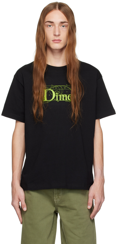 Shop Dime Black Ratio T-shirt