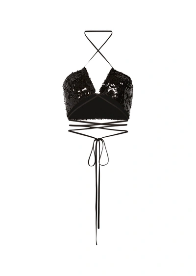 Lapointe Sequin Bra Top In 14