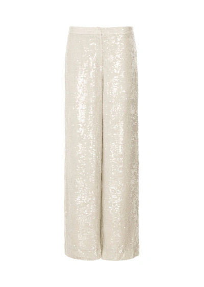 Lapointe Sequin Relaxed Trouser In 14