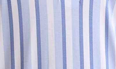 Shop Splendid Stripe Strappy Knit Chemise In Cool Breeze Stripe