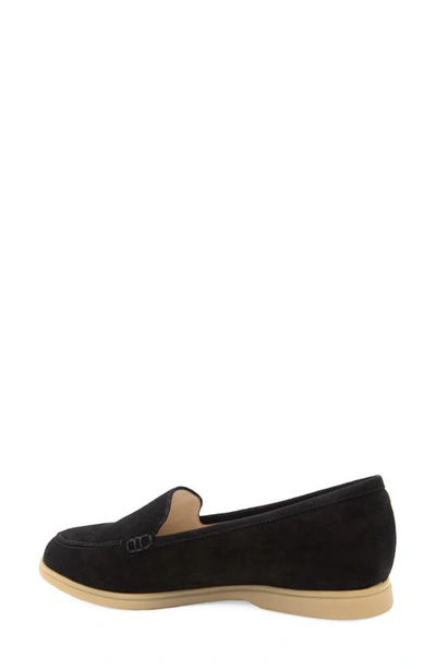 Shop Amalfi By Rangoni Rombo Loafer In Black Cashmere Beige Soles