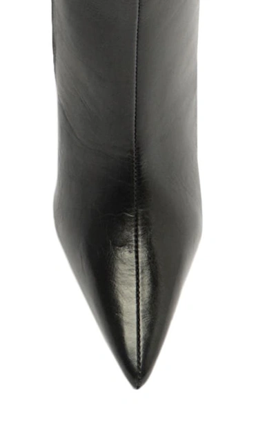 Shop Schutz Filipa Pointed Toe Tall Boot In Black