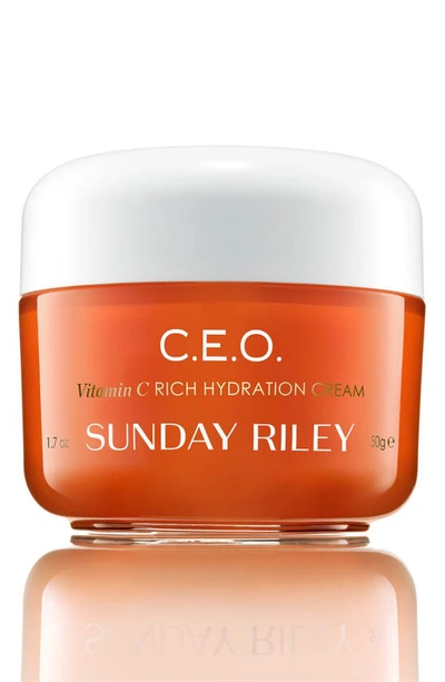 Shop Sunday Riley C.e.o. Vitamin C Rich Hydration Cream, 1.7 oz