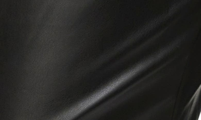 Shop Vero Moda Curve Faux Leather Cargo Joggers In Black