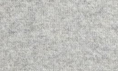 Veronica Beard Nelia Button Accent Cashmere Sweater In Heather Grey