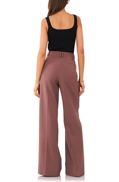 Shop 1.state Front Pleat High Waist Wide Leg Pants In Peppercorn