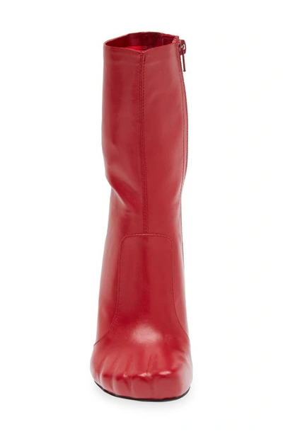 Jeffrey Campbell Visionary Stiletto Boot In Red