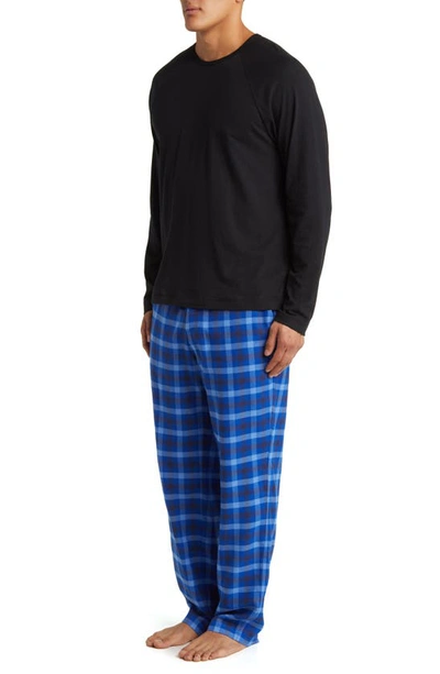 Shop Ugg Steiner Pajamas In Black / Azul Check