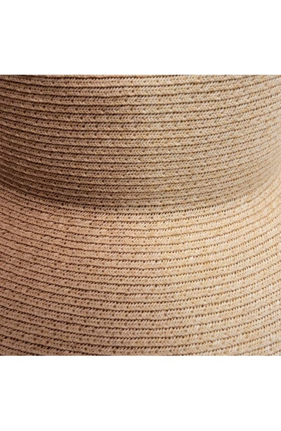Shop Eugenia Kim Emmanuelle Straw Sun Hat In Natural/ Camel