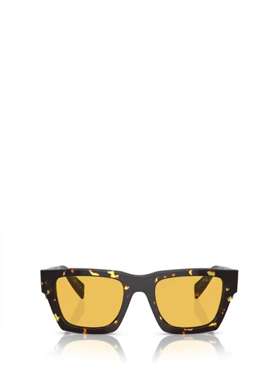 Shop Prada Eyewear Square Frame Sunglasses In Multi